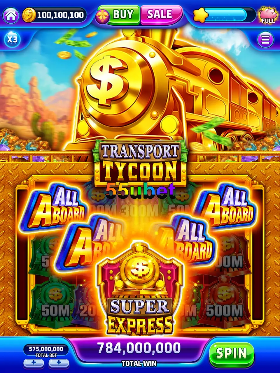 55ubet Capturas de tela - APK Oficial